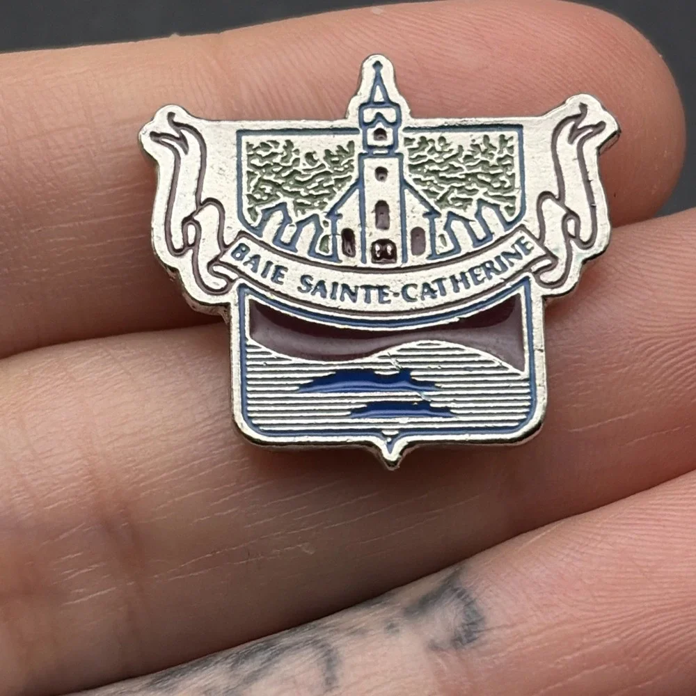 Baie Sainte-Catherine Quebec Canada‎ Lapel Hat Pin